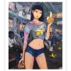 Banana Girl Art Print