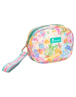 Candy Craze Round Zip Pouch Wristlet
