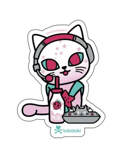 Capt. Whiskers Die Cut Sticker