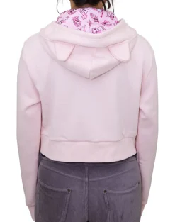 Cherry Ears Cropped Hoodie