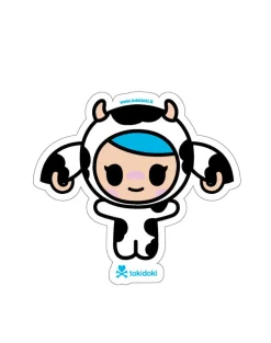 Chibi Mozzarella Die Cut Sticker