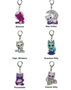 Galactic Cats Acrylic Keychain Blind Box