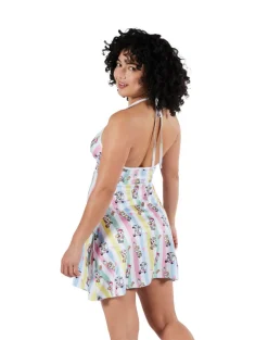 Gelato Halter Skater Dress