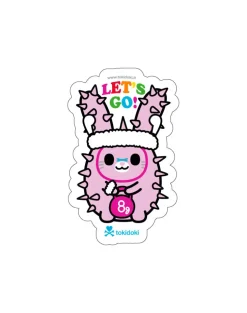 Gym Bunny Die Cut Sticker