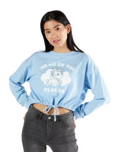 Head in the Clouds Cropped Sweatshirt