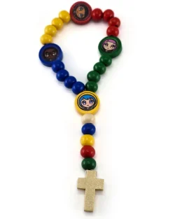 Luce Wood Bead Bracelet