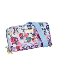 Naughty or Nice Long Wallet with Strap