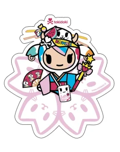 Sakura Mozzarella Die Cut Sticker