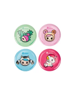 20th Anniversary Chibi 4 Character Button Set