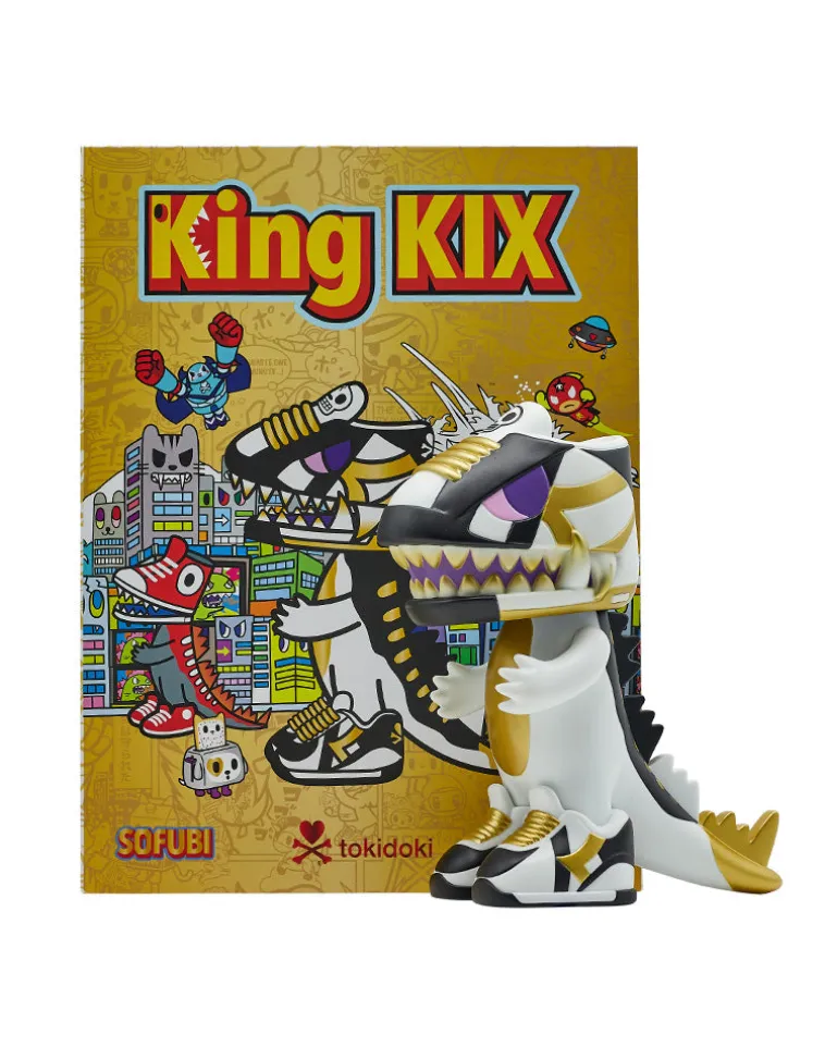 tokidoki King KIX Sofubi (White)