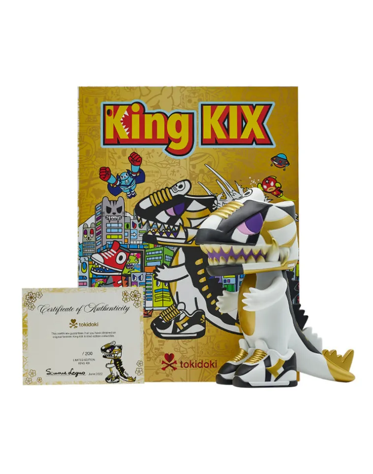 tokidoki King KIX Sofubi (White)
