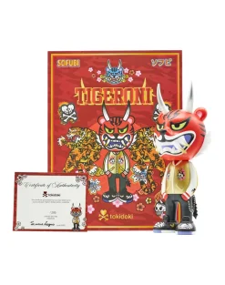 tokidoki Tigeroni Sofubi (Red)
