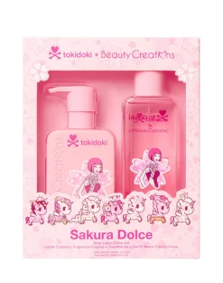 tokidoki x Beauty Creations Sakura Dolce Body Lotion & Mist Set