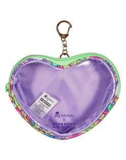 tokidoki x Hello Kitty and Friends Butterfly Garden Clear Heart Coin Purse