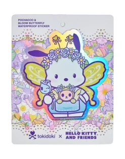 tokidoki x Hello Kitty and Friends Butterfly Garden Pochacco & Bloom Butterfly Sticker