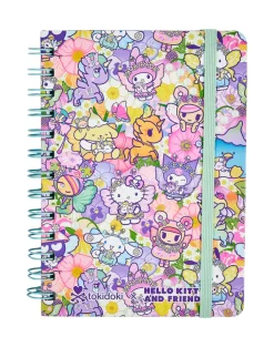 tokidoki x Hello Kitty and Friends Butterfly Garden Spiral Notebook