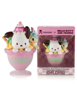 tokidoki x Hello Kitty and Friends Fast Food - Pochacco Pink Unicorno Sundae (Special Edition)