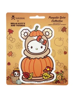 tokidoki x Hello Kitty and Friends Pumpkin Spice Hello Kitty Sticker