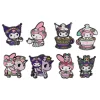 tokidoki x Kuromi & My Melody Garden Party Enamel Pin Blind Box