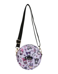 tokidoki x Kuromi & My Melody Garden Party Round Small Crossbody