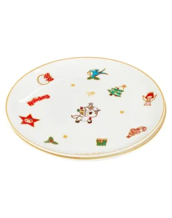 Winter Wonderland 8" Ceramic Plate - Set of two